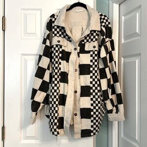 Talulah checked shacket